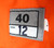 2012 Virginia Cavaliers #86 Game Used Orange Jersey NP Rem 40 162