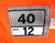 2012 Virginia Cavaliers #18 Game Used Orange Jersey NP Rem 40 164