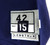 2015 Virginia Cavaliers Steven Moss #70 Game Used Navy Jersey 42 157