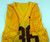 Virginia Tech Hokies #36 Game Used Yellow Practice Jersey L DP44597
