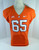 2014 Clemson Tigers #65 Game Issued Orange Football Jersey 48 DP23714