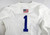 2022 Kansas Jayhawks #1 Game Used White Jersey Baseball 42 043