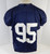 2005 Auburn Tigers #95 Game Used Navy Football Practice Jersey XXXL DP11301