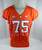 2014 Clemson Tigers #75 Game Issued Orange Football Jersey 50 DP23767