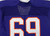 2016 Clemson Tigers Maverick Morris #69 Game Issued Purple Jersey 46+4 756