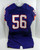 2016 Clemson Tigers Scott Pagano #56 Game Used Purple Jersey NP Rem 46 DP28410