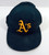 1998-99 Oakland Athletics Tom Candiotti #49 Game Used Green Hat 7.375 DP22706