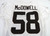 2017 Cleveland Browns Malik McDowell #58 Game Issued White Practice Jersey 50 0