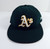 2020 Oakland A's Athletics Tommy La Stella #3 Game Issued Dark Green Hat 7 8