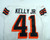 2021 Cleveland Browns John Kelly Jr #41 Game Issued White Jersey 1946 P 75 2