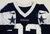 2018 Dallas Cowboys Deante Burton #33 Game Issued Navy Practice Jersey 46 563