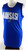 2023-24 Kansas Jayhawks #0 Game Used Blue Practice Jersey Basketball 029