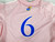 2011-12 Kansas Jayhawks #6 Game Used Pink Jersey Soccer L 067