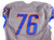 2012-17 Boise State Broncos #76 Game Issued Grey Jersey Football 48+4 639