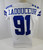 2018 Dallas Cowboys L.P. Ladouceur #91 Game Issued White Jersey 46 850