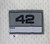 Florida State Seminoles #1 Game Issued White Jersey Nameplate Removed 42 476