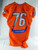 2012-17 Boise State Broncos #76 Game Issued Orange Jersey Football 48+4 602