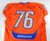2012-17 Boise State Broncos #76 Game Issued Orange Jersey Football 48+4 602