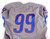 2012-17 Boise State Broncos #99 Game Issued Grey Jersey Football 48+4 636