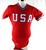 1980s Team USA Baseball #8 Game Used Red Jersey 40 486