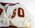 2008-12 Florida State Seminoles #60 Game Used White Jersey NP Rem 48 DP28383