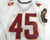 1998-06 Florida State Seminoles #45 Game Used White Jersey NP Rem 46 DP28400