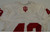 2015 Indiana Hoosiers #43 Game Used White Jersey Nameplate Removed L DP13934