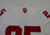 2016 Indiana Hoosiers #25 Game Used White Jersey Nameplate Removed L DP13973