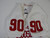 2013 Indiana Hoosiers #90 Game Used White Jersey Nameplate Removed M DP14030