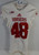 2013 Indiana Hoosiers #48 Game Used White Jersey Nameplate Removed M DP13883