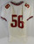 2008-12 Florida State Seminoles FSU #56 Game Used White Jersey NP Rem 44 93