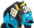 2017 Jacksonville Jaguars Brandon Wilds #38 Game Issued Black Jersey 40 DP37046