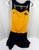 Iowa Hawkeyes #74 Game Used Black Yellow Wrestling Singlet Jersey L DP36492