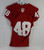 Indiana Hoosiers #48 Game Used Red Jersey Nameplate Removed DP14084