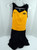 Iowa Hawkeyes #87 Game Used Black Yellow Wrestling Singlet Jersey L DP36493