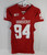2012 Indiana Hoosiers #94 Game Used Red Jersey Nameplate Removed DP14068