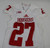 2013 Indiana Hoosiers #27 Game Used White Jersey Nameplate Removed M DP14029