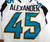 2015 Jacksonville Jaguars Mister Alexander #45 Game Issued White Jersey 42 0