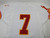 1999 Kansas City Chiefs #7 Game Issued White Jersey DP17356
