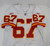 2003 Kansas City Chiefs Chris Bober #67 Game Issued White Jersey DP17455