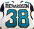 2016 Jacksonville Jaguars Richardson #38 Game Issued White Jersey 40 DP37060