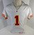1996 Kansas City Chiefs Scott Szeredy #1 Game Issued White Jersey 40 DP16405