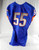 2012-17 Boise State Broncos #55 Game Issued Blue Jersey Football 46+4 619