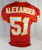 1994 Kansas City Chiefs Alexander #51 Game Issued Red Jersey 75th Patch DP17426