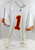 1995 Kansas City Chiefs Gary Layton #1 Game Issued White Jersey 40 DP27743