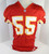 1993 Kansas City Chiefs Percy Snow #55 Game Issued Red Jersey DP17310