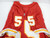 1993 Kansas City Chiefs Percy Snow #55 Game Issued Red Jersey DP17310