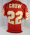 1994 Kansas City Chiefs Monty Grow #22 Game Used Red Jersey 75th Patch DP17386