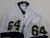 La Salle University Explorers #64 Game Used White Football Jersey 796