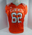 Miami Hurricanes #62 Game Used Orange Practice Jersey 2XL DP27920